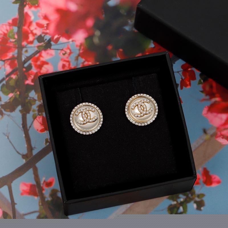 Ch*el earrings